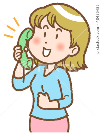 女人在電話裡說 48456483