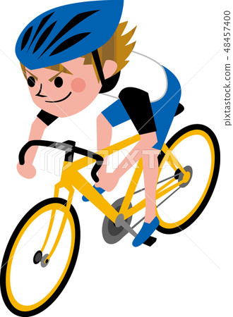 騎自行車比賽 48457400