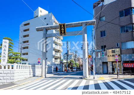 Yushima Tenmangu神社鳥居的鳥居 48457512