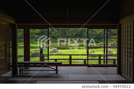 Jogeji Temple Garden Sesshin garden scene Jogeji Temple Garden Sesshin garden scene 48459022