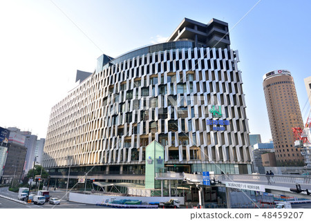 JR大阪站前視圖阪神百貨商店丸之內大廈 48459207