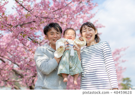 櫻花和家庭照片 48459628