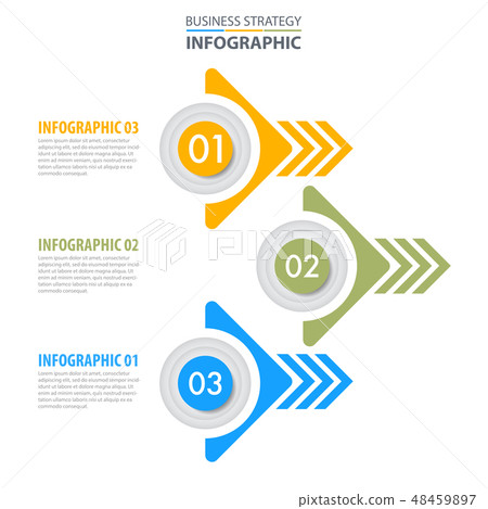 Business Infographics design template illustration Business Infographics design template illustration 48459897