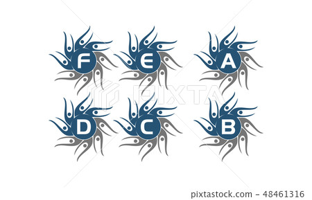 Community Social Template Set Community Social Template Set 48461316