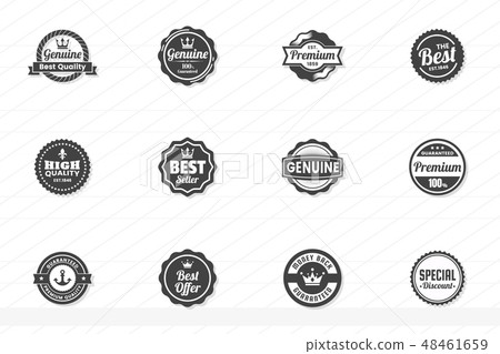Vintage Retro Vector Logo for banner 48461659