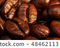 Roasted coffee beans 48462113