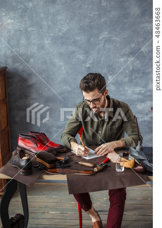 young active man participating in the workshop 48463668