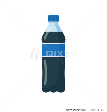 Bottle of soda drink icon 48464122