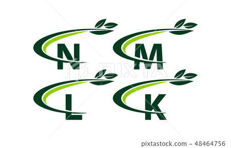 Swoosh Leaf Template Set 48464756