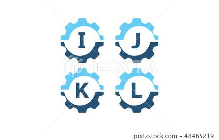 Gear Vector Template Set 48465219