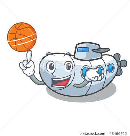 With basketball miniature submarine in the character shape With basketball miniature submarine in the character shape 48466733