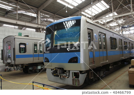 Odakyu Line 4000 to be inspected at the Omiya General Vehicle Center 48466799