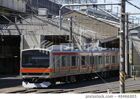 Soviet Line E231 system, diverted for modification to Musashino line Soviet Line E231 system, diverted for modification to Musashino line 48466805