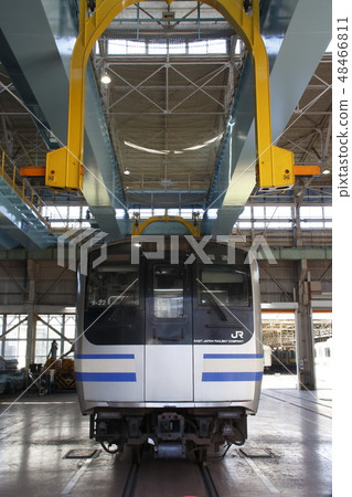 Train factory, Tokyo General Vehicle Center (at public release) Train factory, Tokyo General Vehicle Center (at public release) 48466811