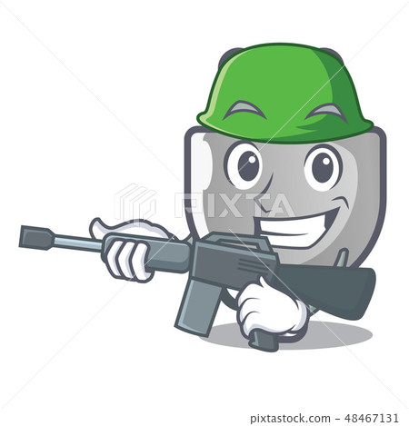 Army Power Plug Stuck The Cartoon Wall Stock Illustration 48467131 Pixta