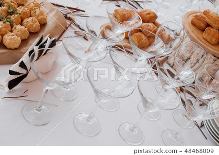 Wedding candy bar decoration 48468009
