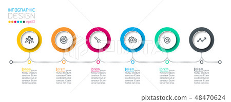 Business circle labels shape infographic groups. Business circle labels shape infographic groups. 48470624