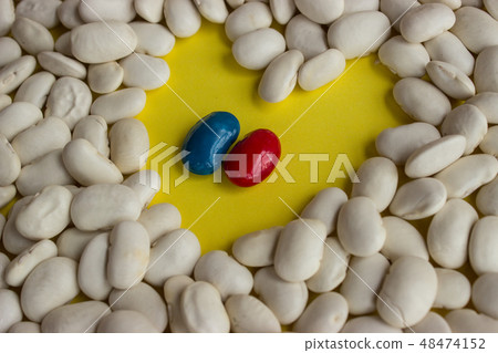 Heart and love of beans. Heart and love of beans. 48474152