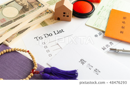 Procedure after death Family members' procedures after death Procedural inheritance procedure Procedure after death of the family 48476293