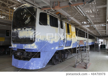 大宮綜合車輛中心正在檢查255系列列車 48478978