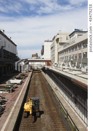 Niigata station where elevation advances (June, 2018) Niigata station where elevation advances (June, 2018) 48479258