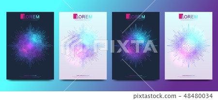 Modern vector template for brochure leaflet flyer cover catalog magazine or annual report. Golden Modern vector template for brochure leaflet flyer cover catalog magazine or annual report. Golden 48480034