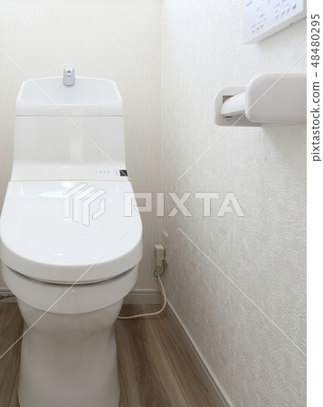 新建的住宅廁所形象 48480295