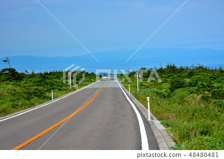 Tohoku · Zao · Zao echo line · Comfortable drive going to the sky (3) 48480481