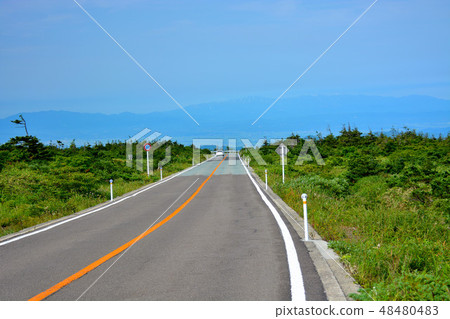 Tohoku · Zao · Zao echo line · Comfortable drive going to the sky (4) 48480483