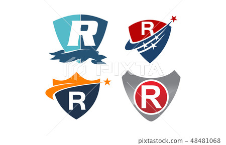 Star Swoosh R Template Set 48481068