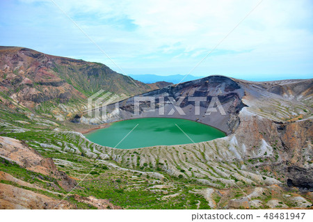 Tohoku · Zao · Zaoyama · Keeping in view of the promenade getting off near the kettle (3) 48481947