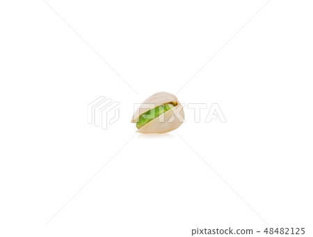 pistachios isolated on a white background 48482125