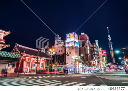 sensoji temple, landmark, sensoji 48482577