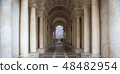 Luxury palace with marble columns in Rome 48482954