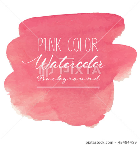 Pink abstract watercolor background. 48484459