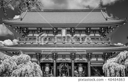 Senso-ji Temple also called Asakusa Temple in Tokyo Senso-ji Temple also called Asakusa Temple in Tokyo 48484863