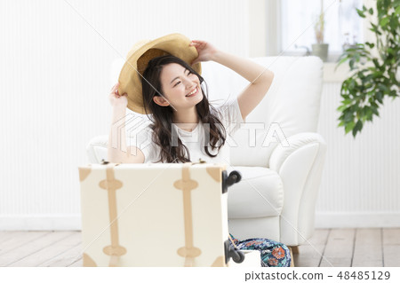 Female lifestyle travel 48485129