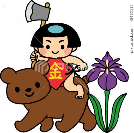 Dusk's festival bear and Kintaro and iris set b 48485155