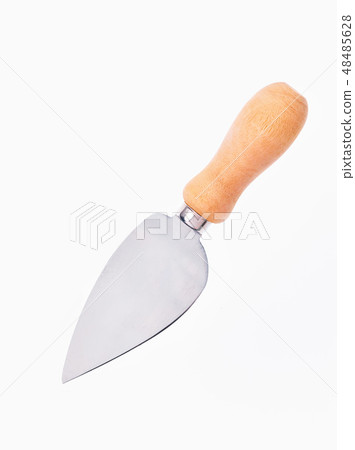 Parmesan cheese knife, isolated 48485628