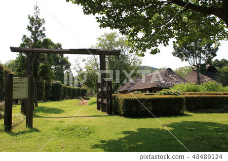 Scenery of the hill of Hitachi Fudoki 48489124