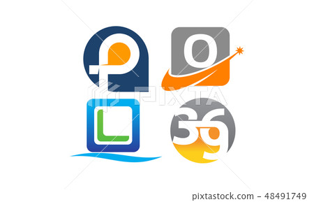 Logotype Modern Template Set 48491749
