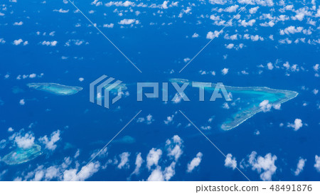 Atoll of the Spratly Islands Aerial photograph 48491876