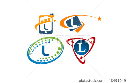 Logotype L Modern Template Set Logotype L Modern Template Set 48491949