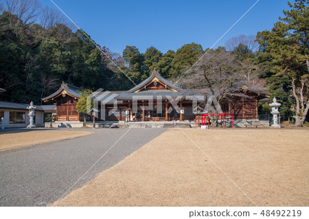 Gunma Pref。護國神社高崎市 48492219