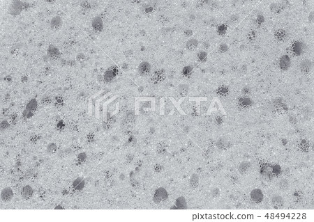 White foam sponge. Background, texture. White foam sponge. Background, texture. 48494228