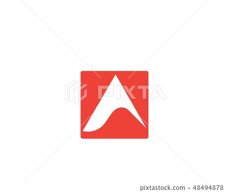 pyramid logo and symbol Business abstract  48494878