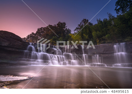 Dawn's Black Falls (Yoshikawa Town, Miki-shi, Hyogo Prefecture) Shooting position in the work comment field 48495615