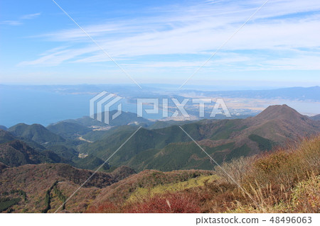 View of Ariake Sea from Unzen Fugetsake View of Ariake Sea from Unzen Fugetsake 48496063