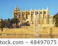 Ancient Cathedral in Palma de Mallorca 48497075
