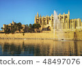 Ancient Cathedral in Palma de Mallorca 48497076